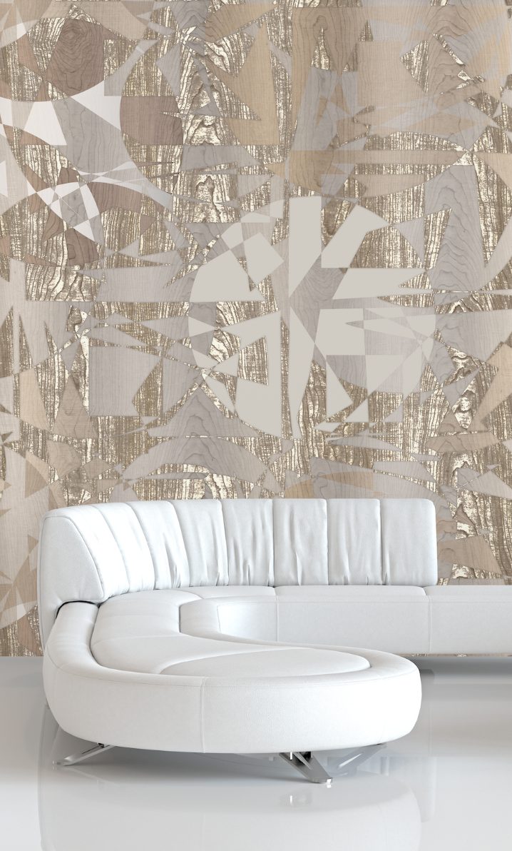 Digital Wallcovering room rendering