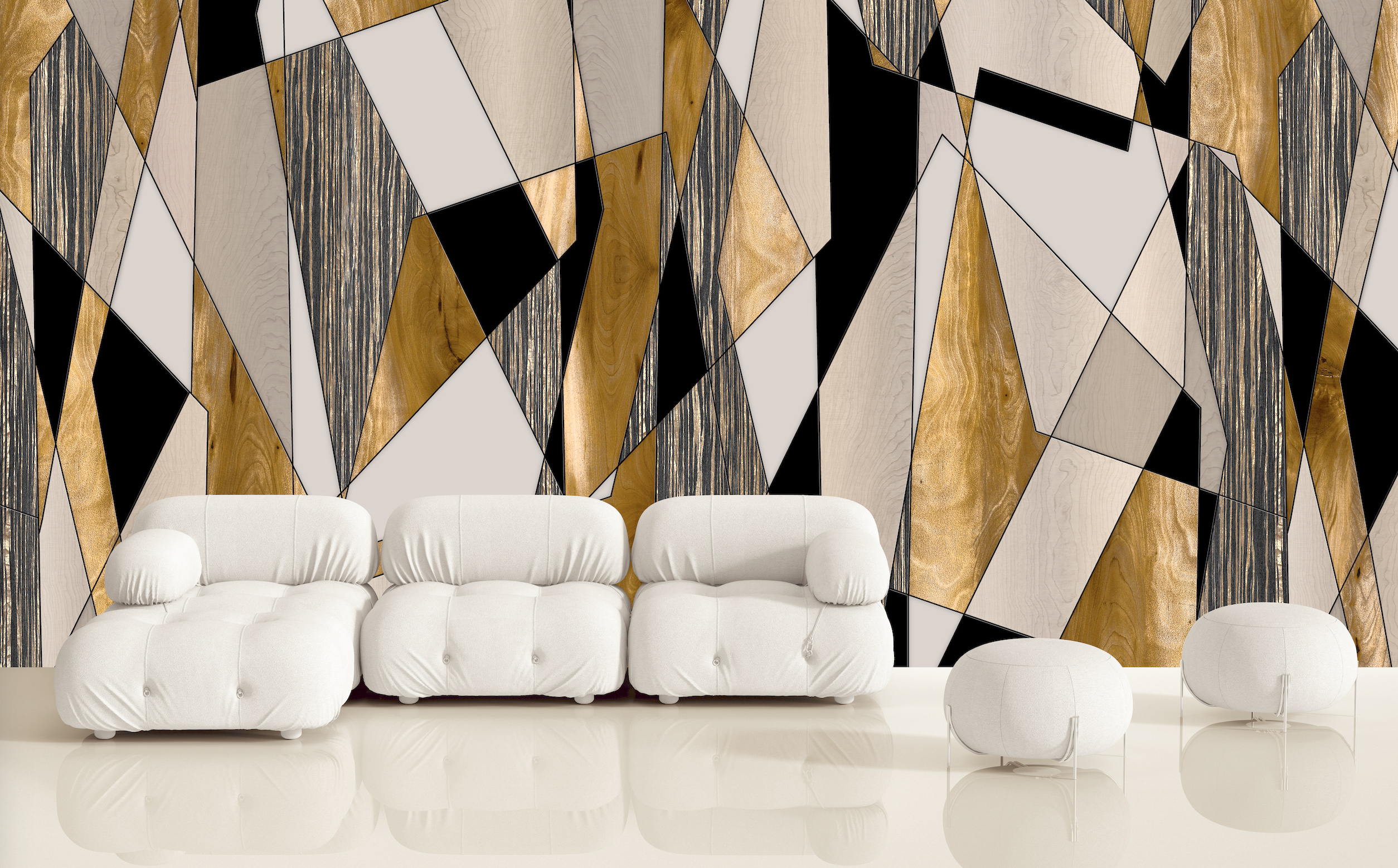 Zeebo Wood Shard Gold